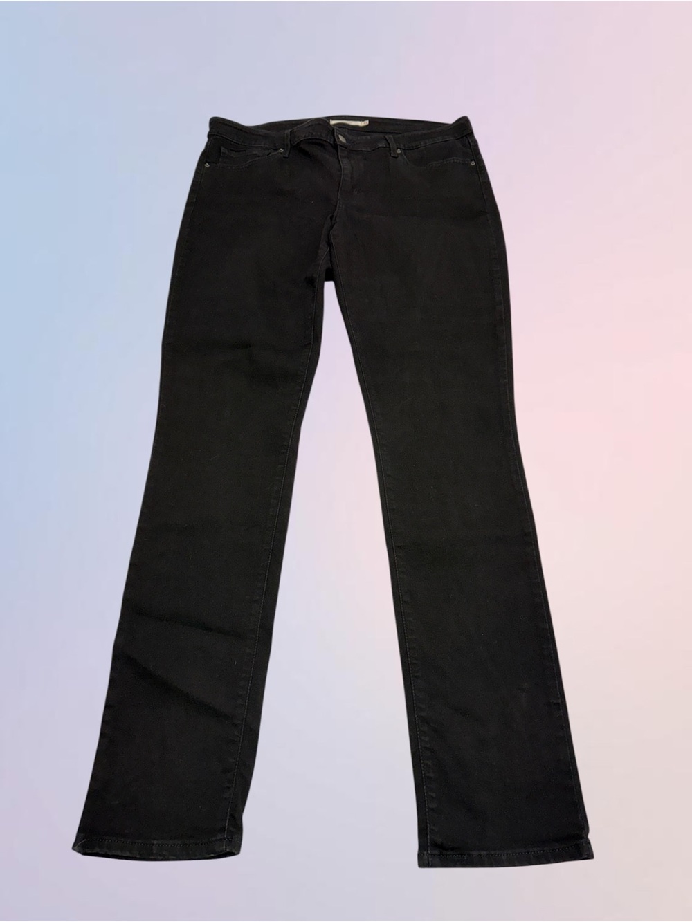 LEVI’S 711 SKINNY Women’s 33 Black Jeans